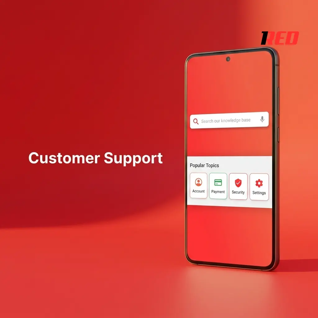 1Red casino customer support channels including 24/7 live chat and email for Australian players