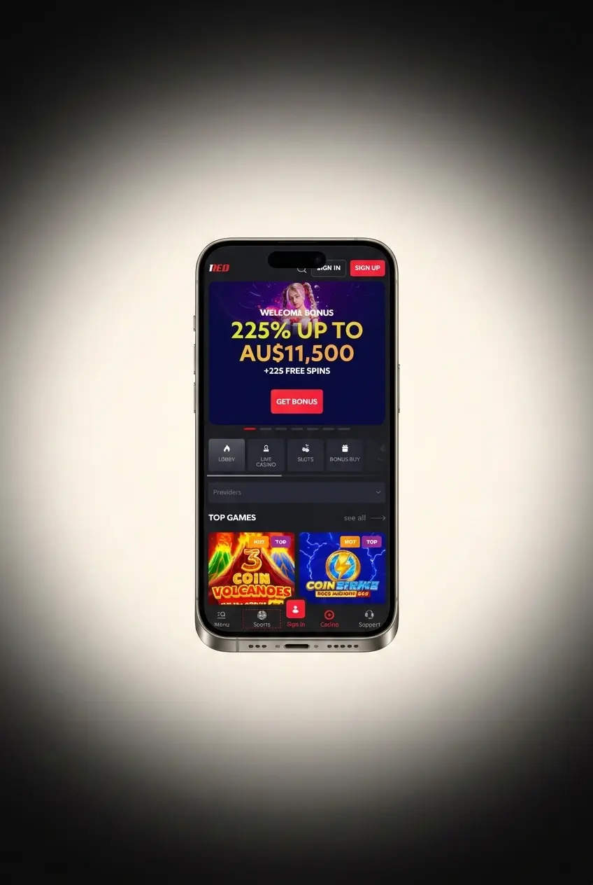 Step-by-step guide on how to claim and activate a casino bonus at 1Red in Australia in four simple steps