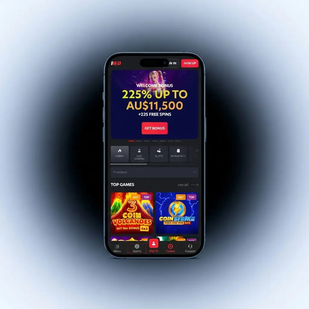 Step-by-step guide to claiming 1Red welcome bonus with 100% match and 100 free spins on first deposit