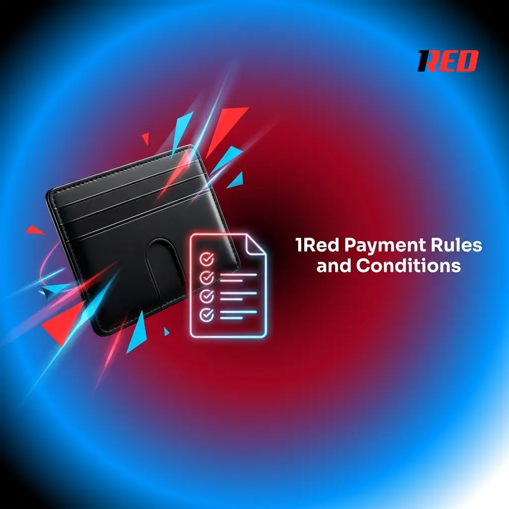 1Red Casino payment rules showing deposit withdrawal limits KYC verification and wagering requirements for Australian players