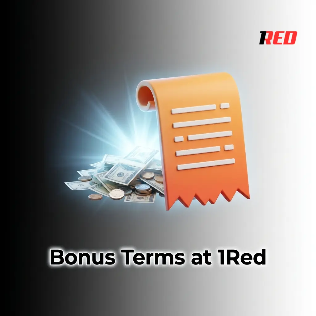 1Red bonus terms overview showing wagering requirements, deposit minimums, and free spin conditions for Australian players